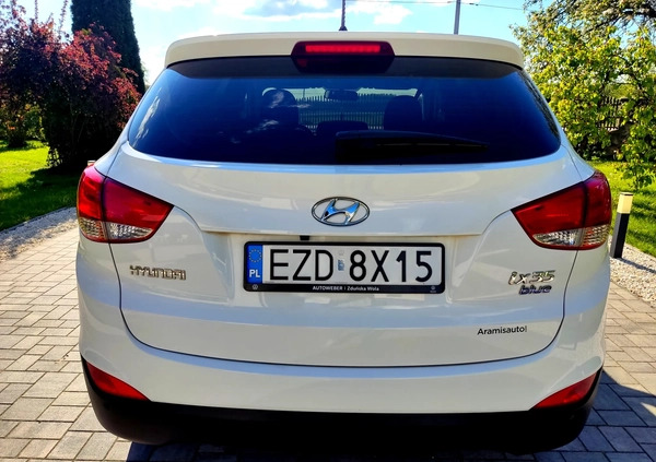 Hyundai ix35 cena 48900 przebieg: 133742, rok produkcji 2014 z Puszczykowo małe 497